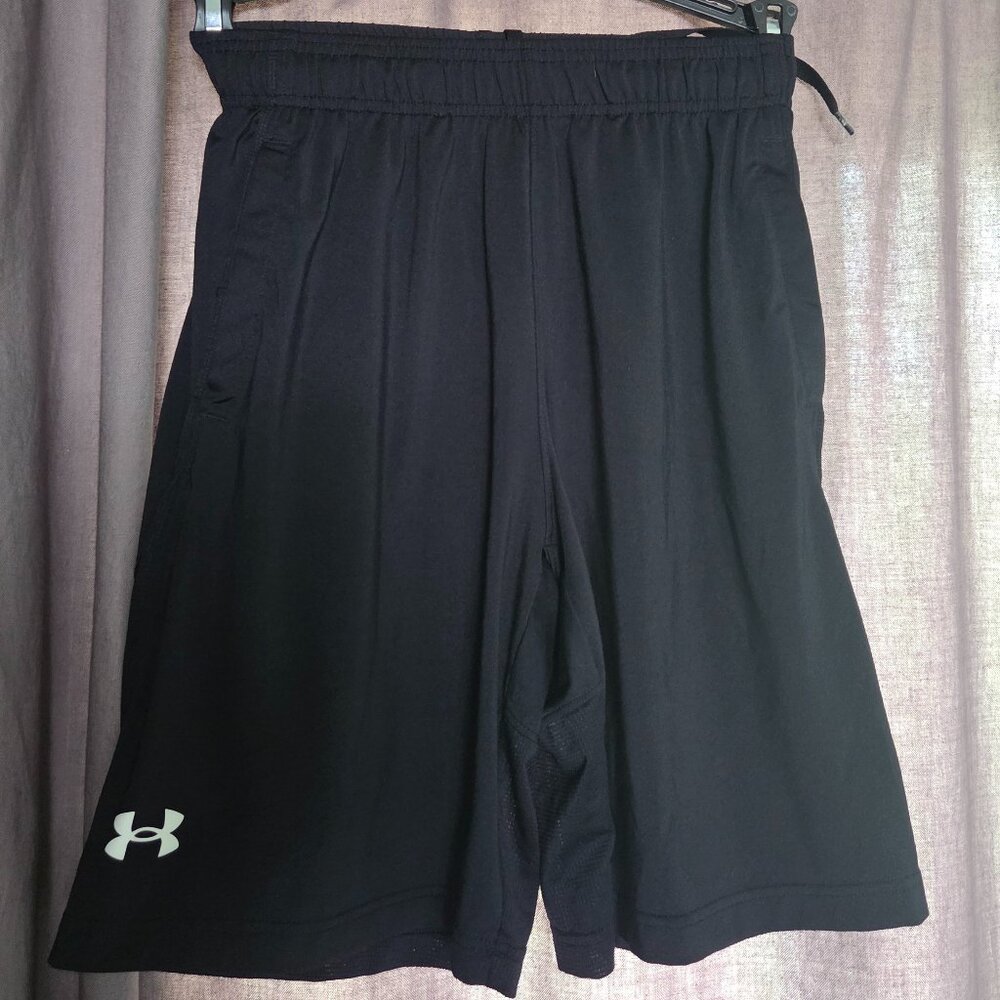 Under Armour Black Men's UA Tech™ 7" Athletic Shorts, Size Small